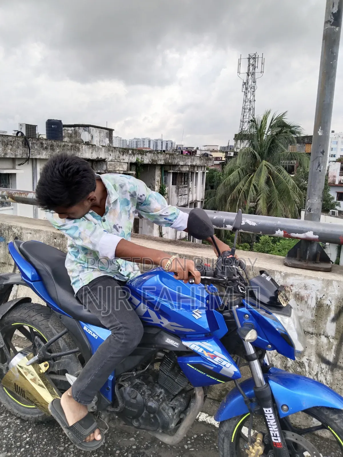 Suzuki Gixxer 2017 Blue