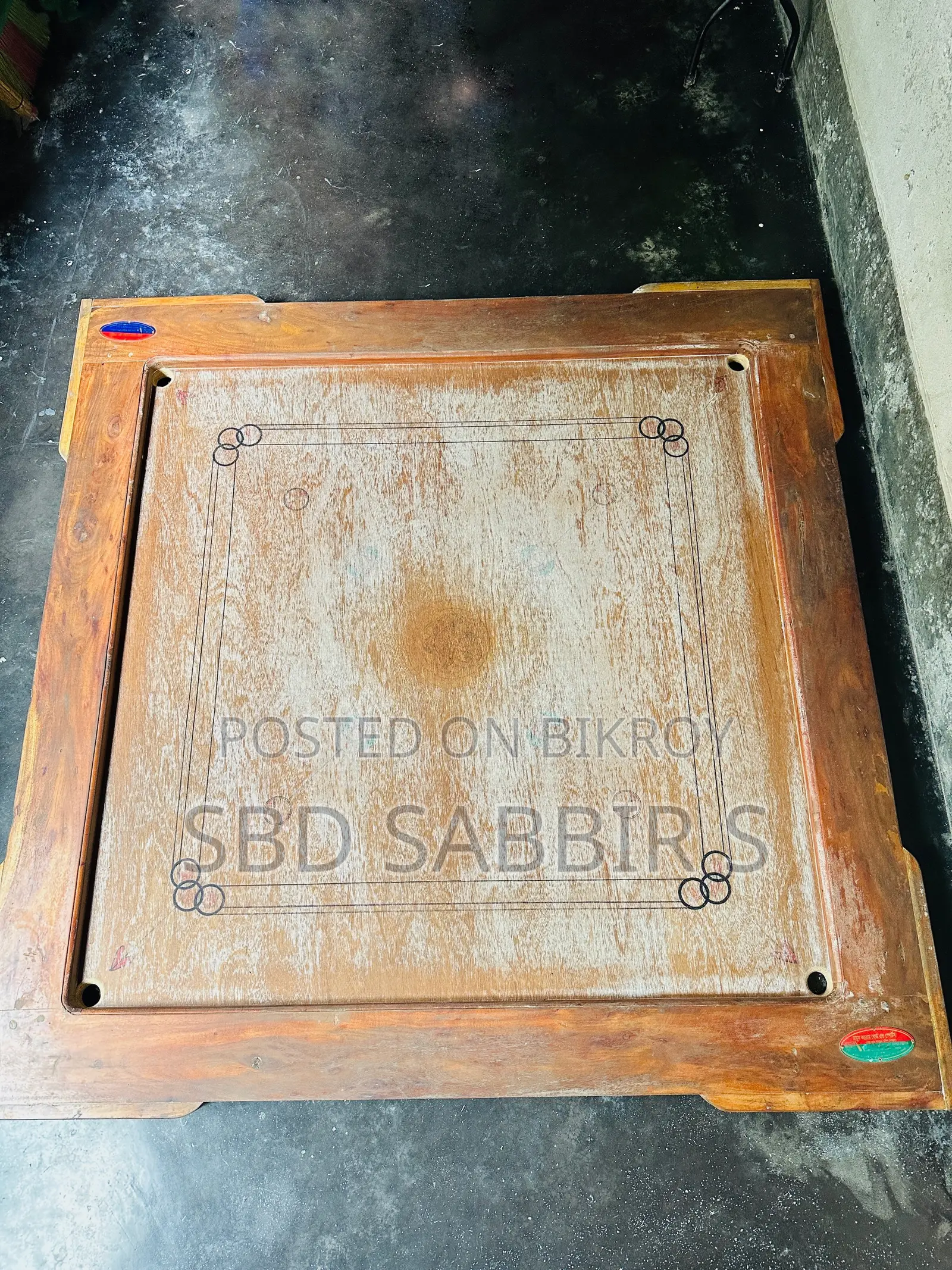Good Quality Wooden Carrom Board with Stand for Sale