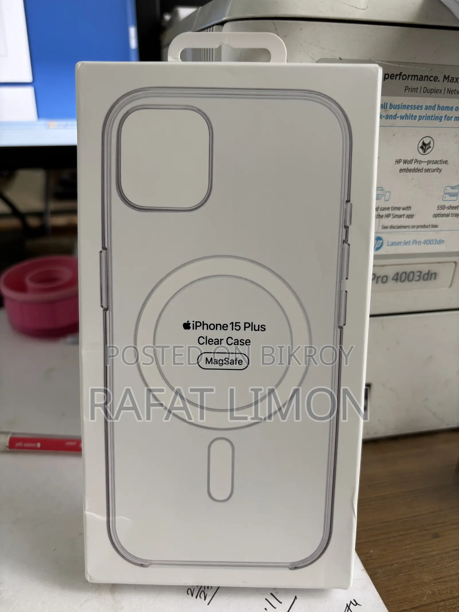 iPhone 15 Plus Case(anty Yellow)