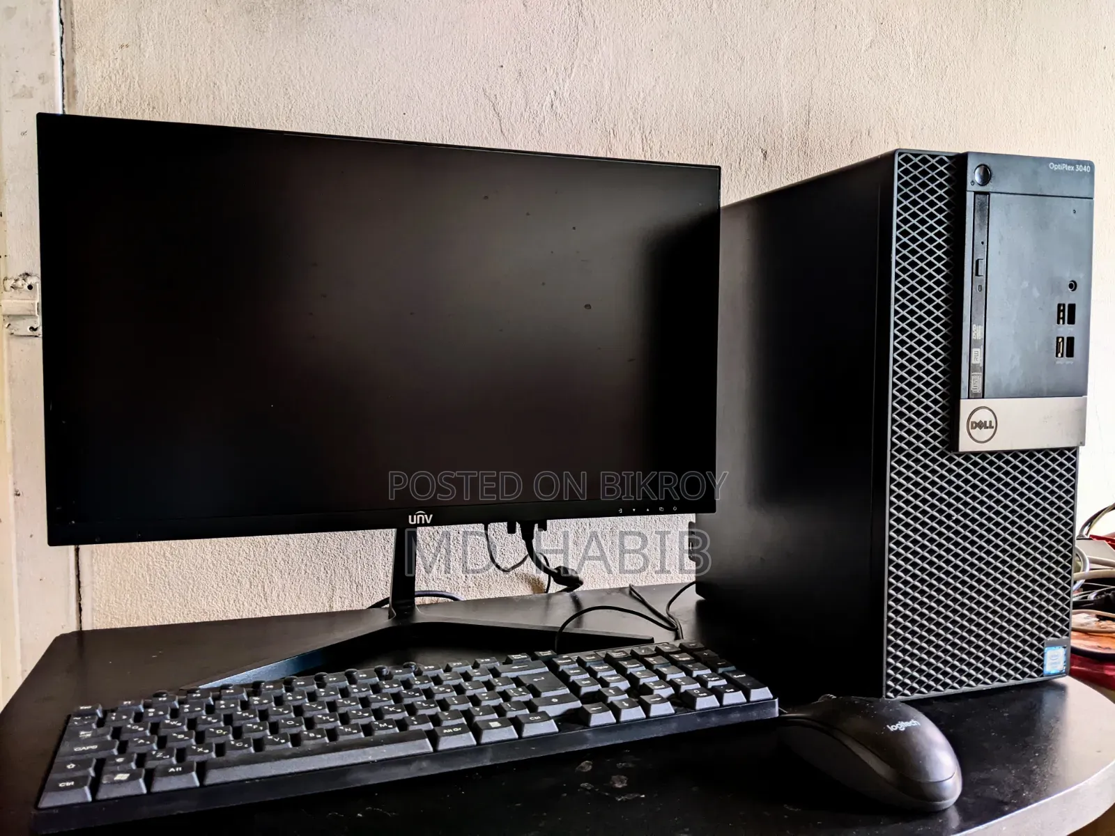 Desktop Computer Dell Optiplex 3040 4GB Intel Core i5 SSD 256GB