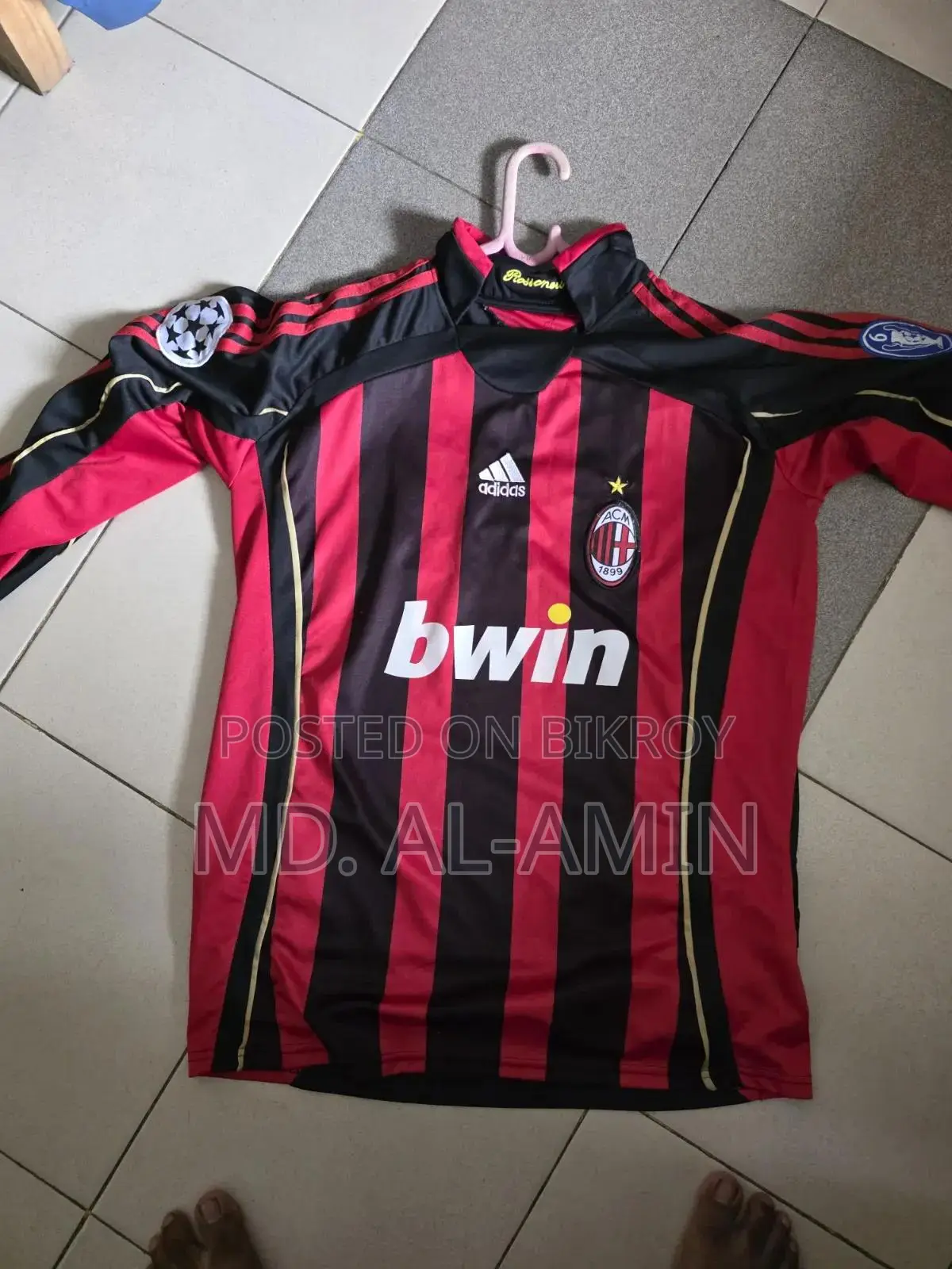 AC Milan 06/07 Home Retro Full Sleeve, Xl