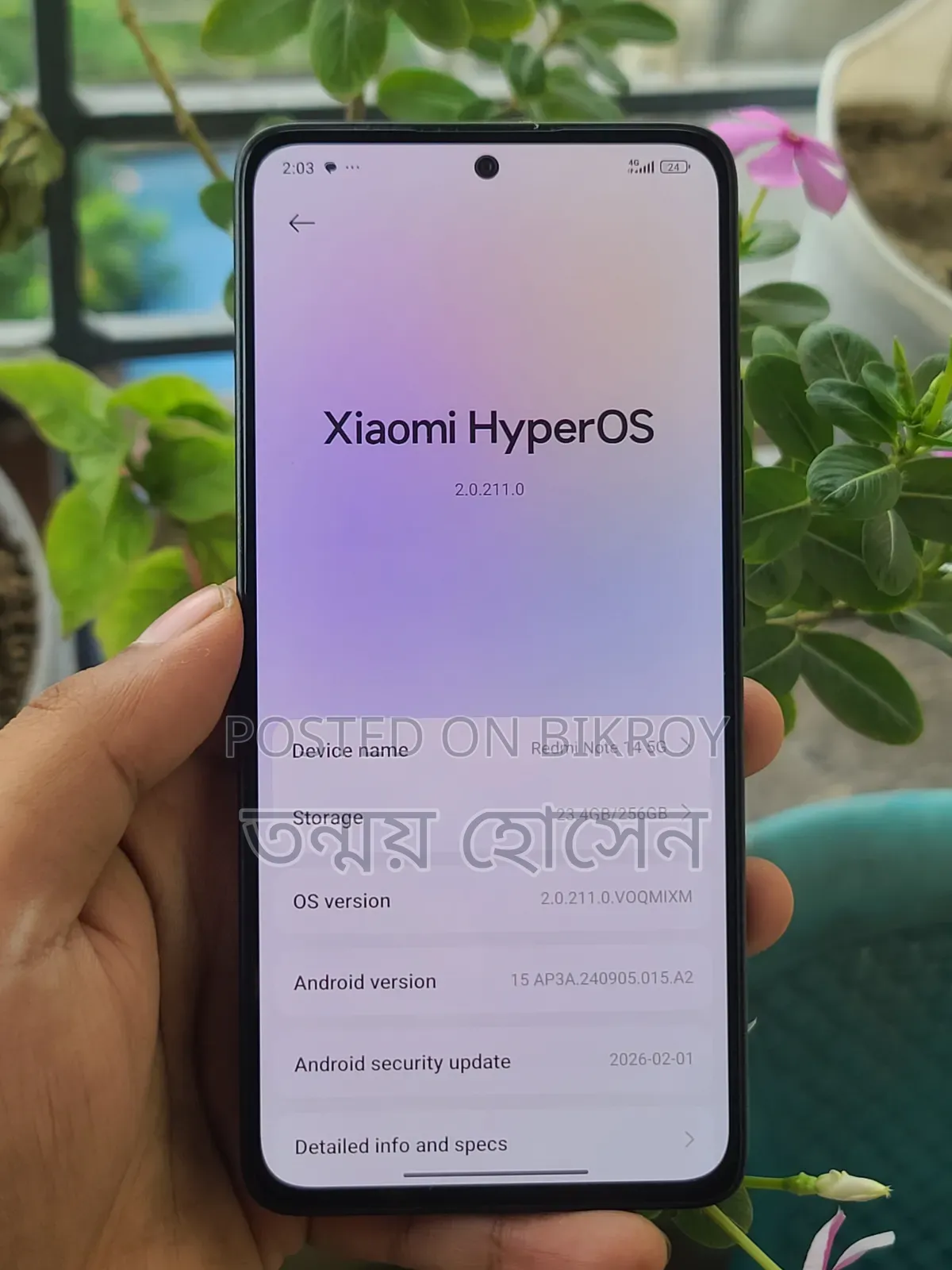 Xiaomi Redmi Note 14 5G 256 GB