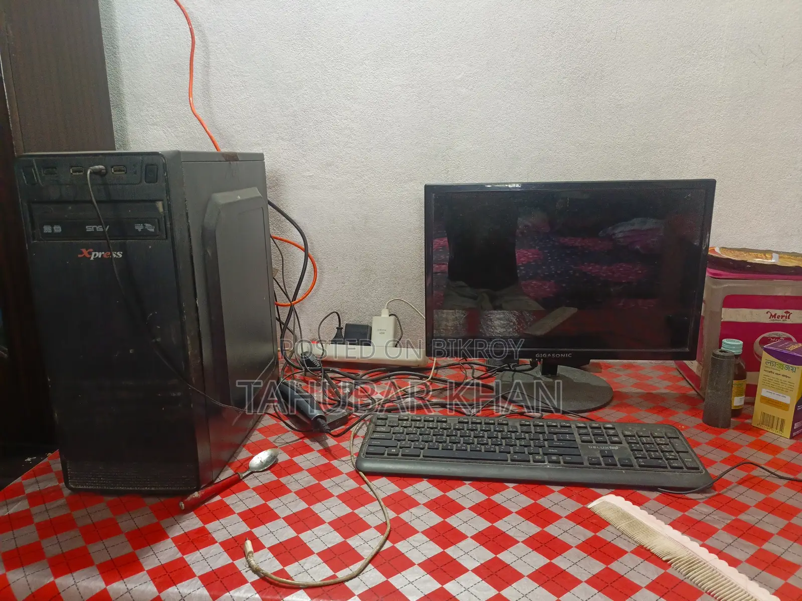 Desktop Computer Acer Aspire C20-220 4GB Intel Core I3 HDD 500GB