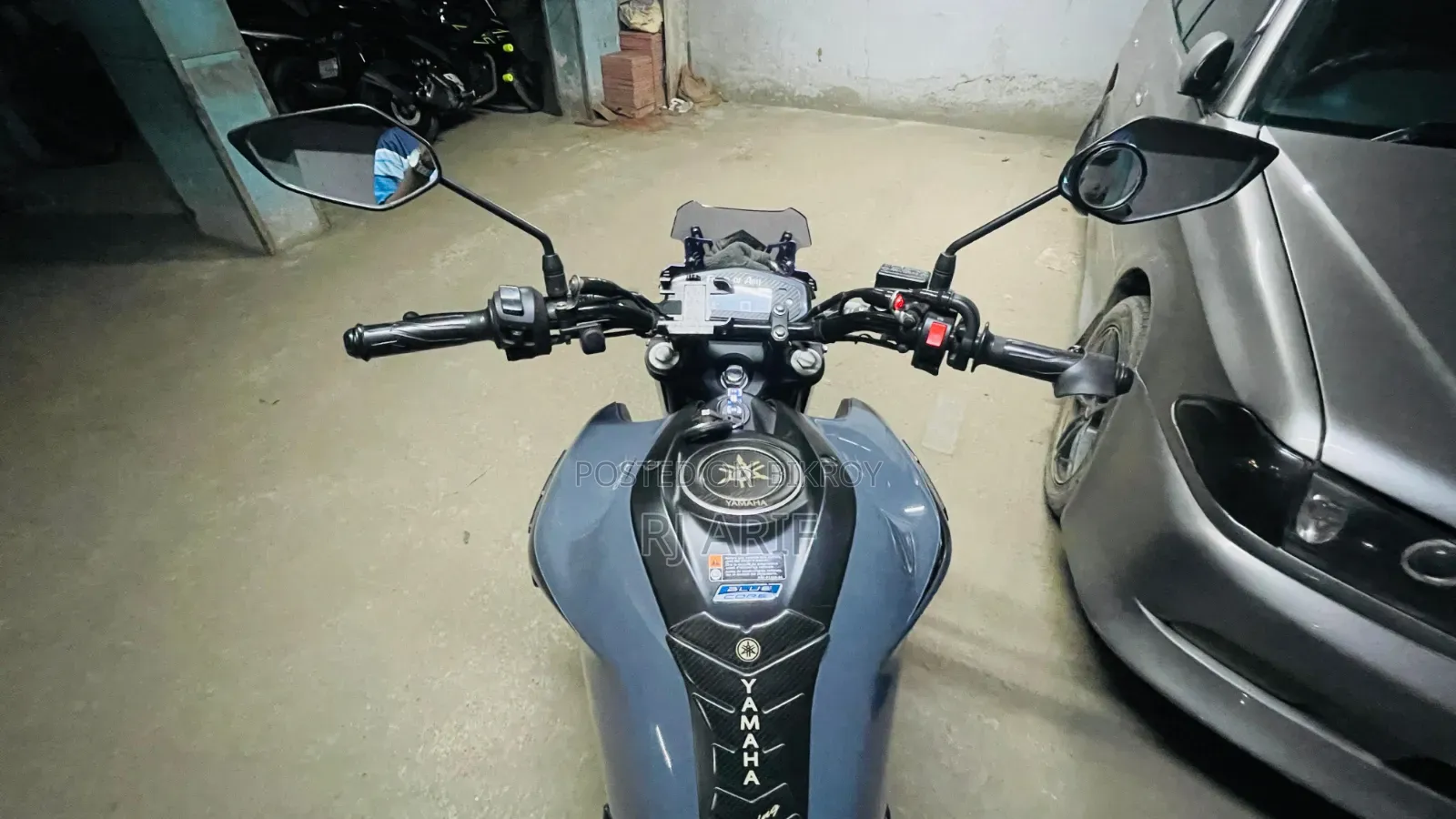 Yamaha FZS V3 2023 Gray