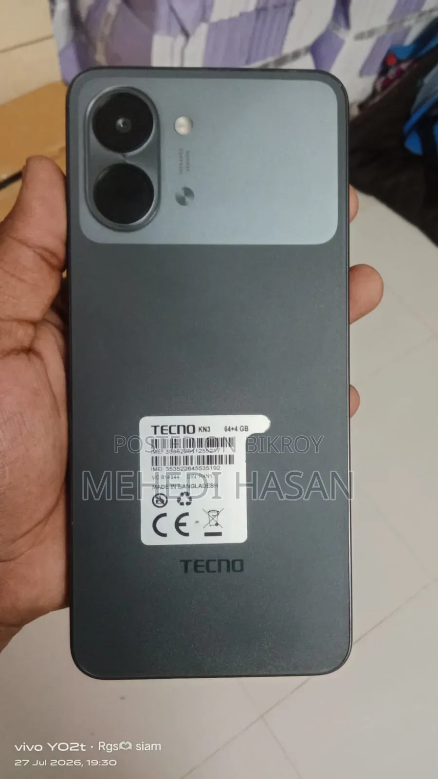 Tecno Spark Go 3 64 GB Black