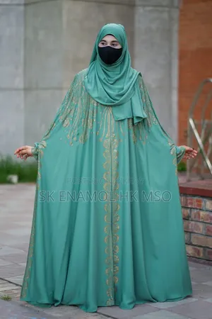 Luxury Abaya Set With Inner and Hijab