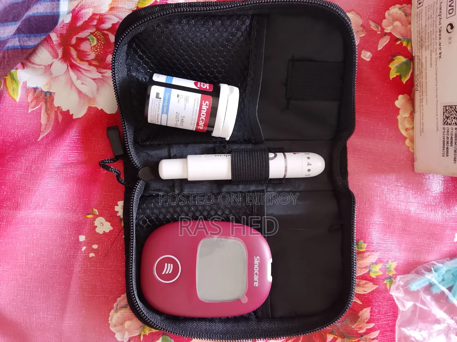 Diabetes measuring machine