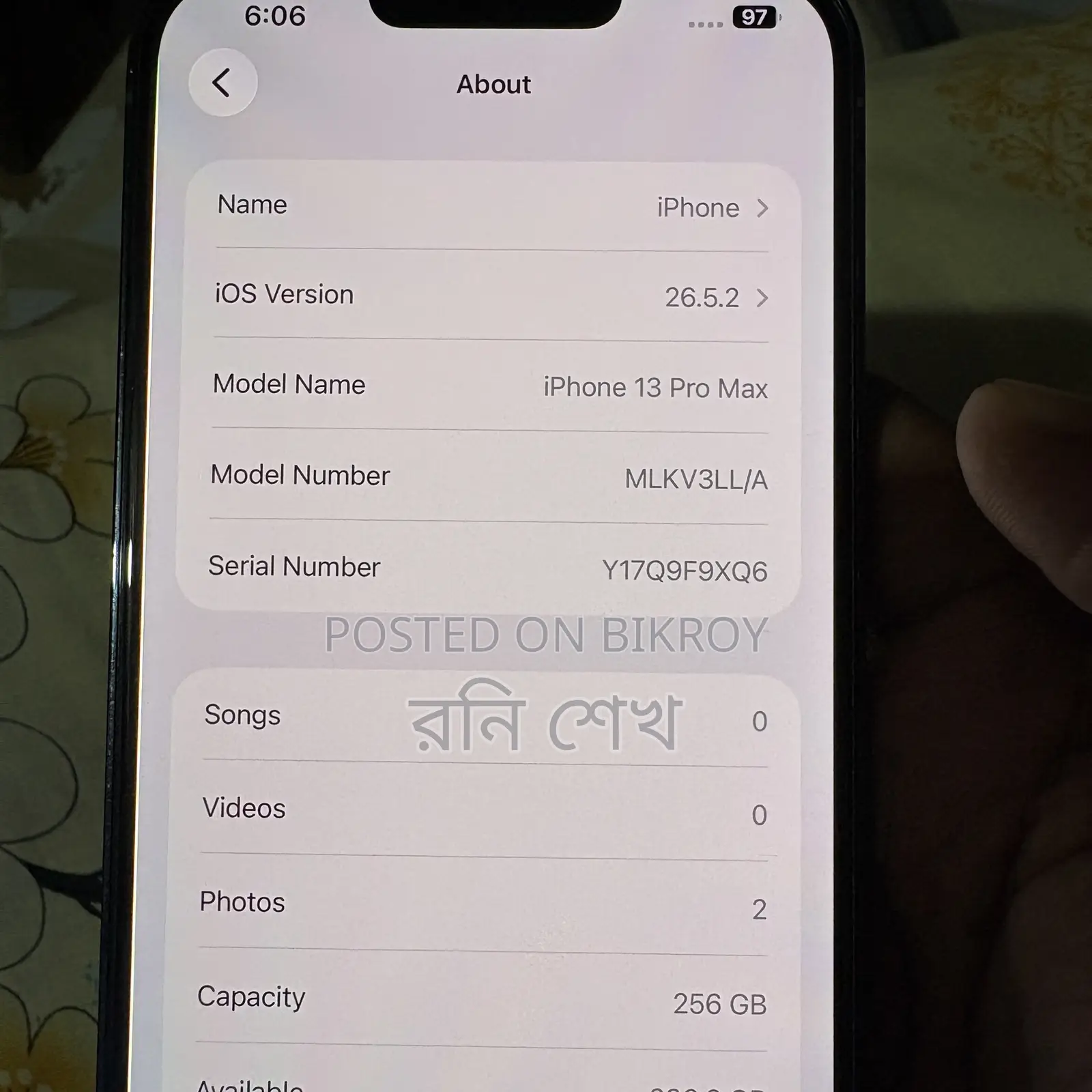 Apple iPhone 13 Pro Max 256 GB Blue