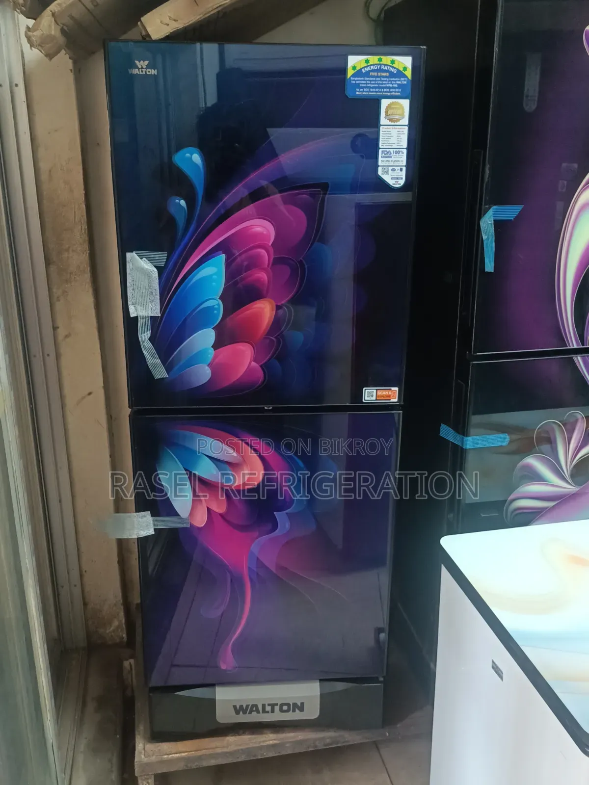 33% Discount!!!! WFB-1H5-GDEL Model Walton 207 Liter Walton Fridge.