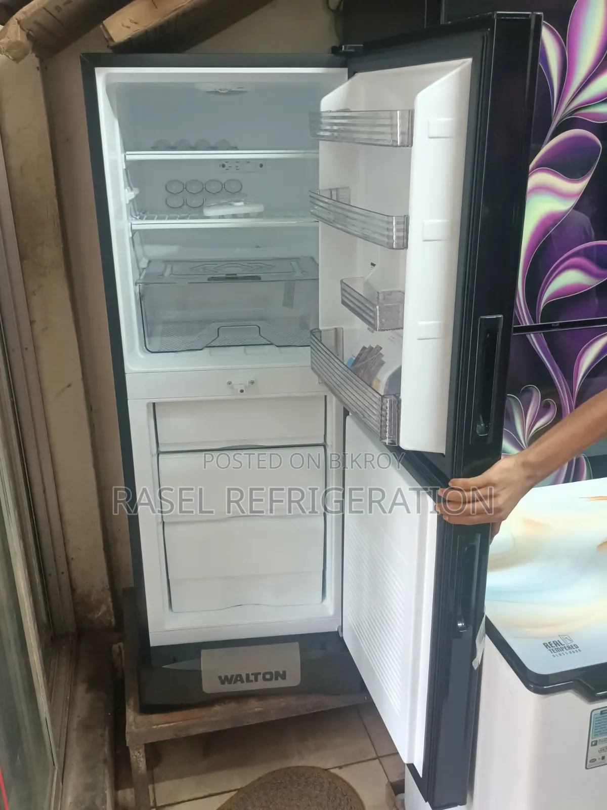 33% Discount!!!! WFB-1H5-GDEL Model Walton 207 Liter Walton Fridge.