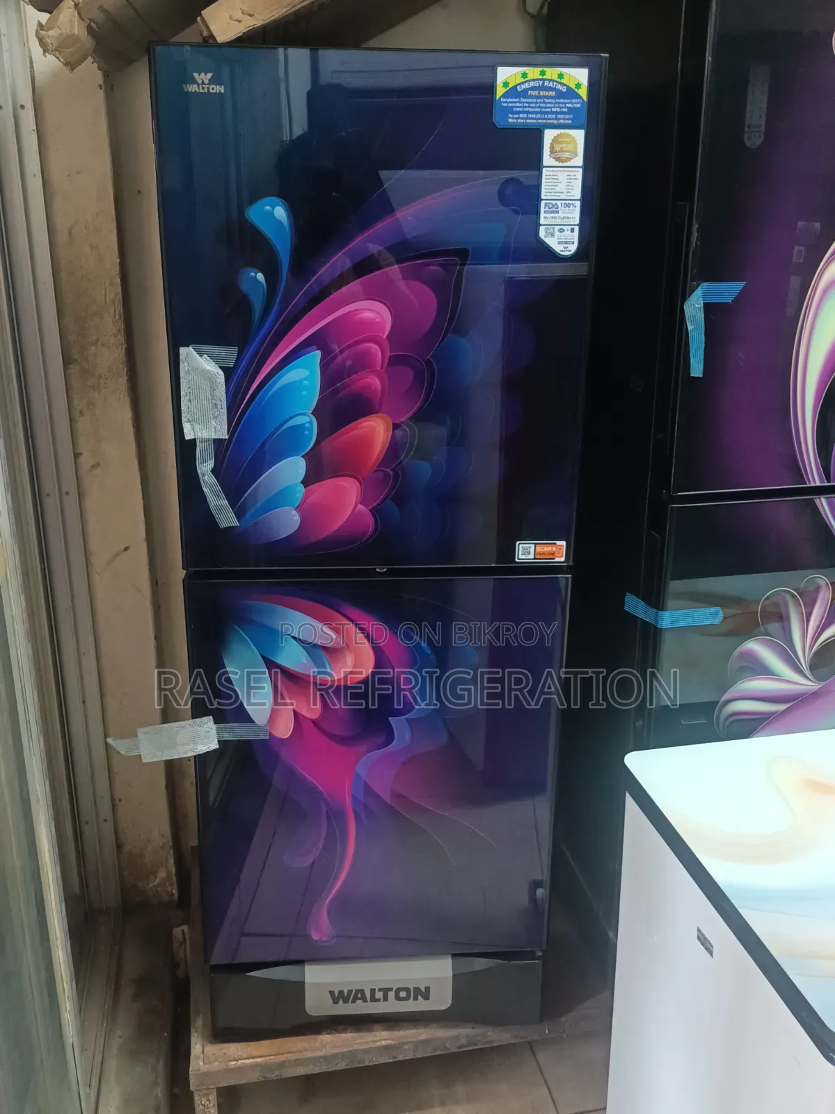 33% Discount!!!! WFB-1H5-GDEL Model Walton 207 Liter Walton Fridge.