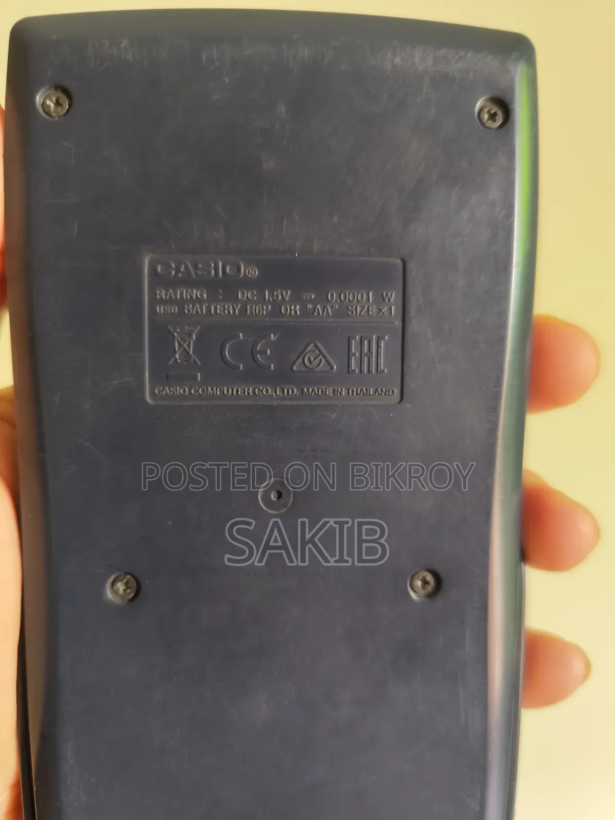 ক্যাসিও এফএক্স - ১০০এমএস সায়েন্টিফিক ক্যালকুলেটর (অরজিনাল)