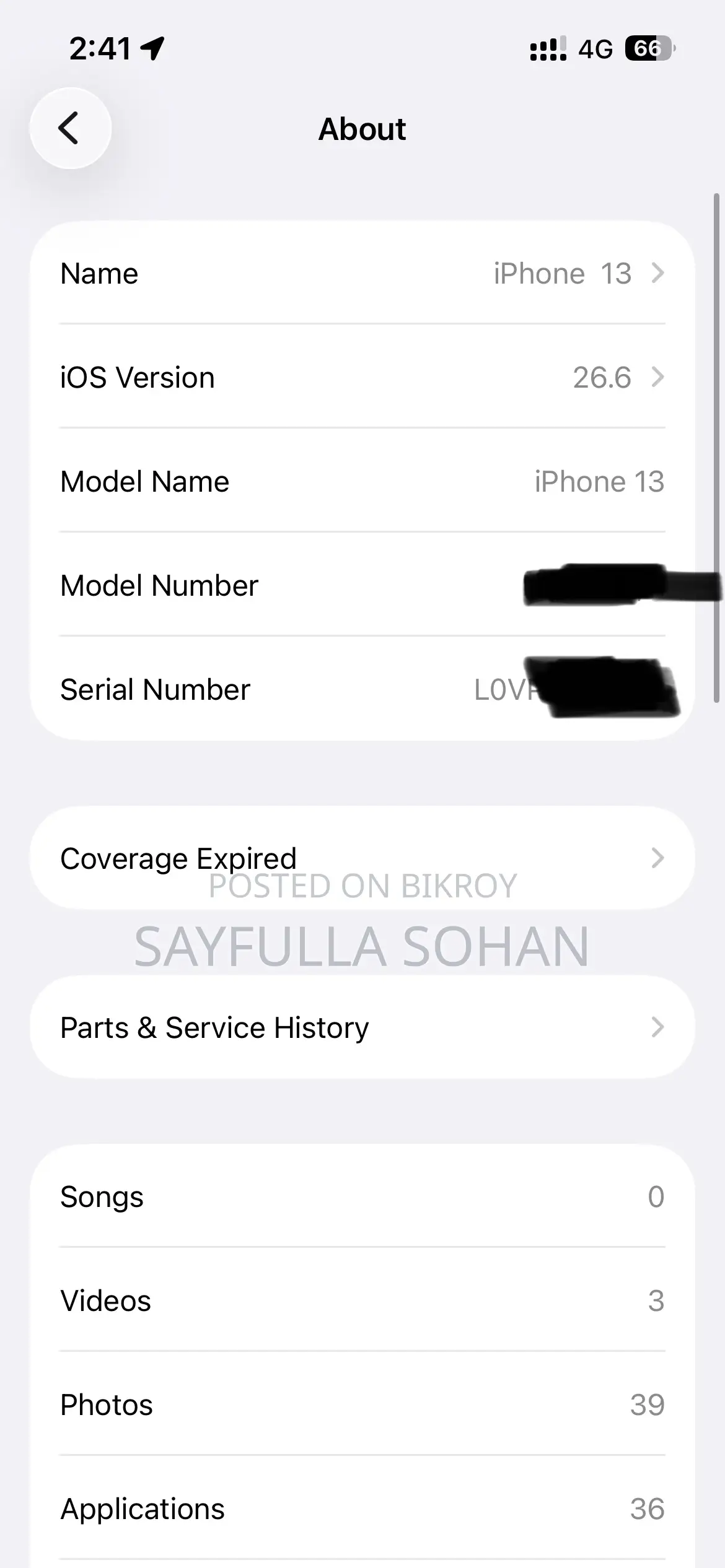 Apple iPhone 13 128 GB White