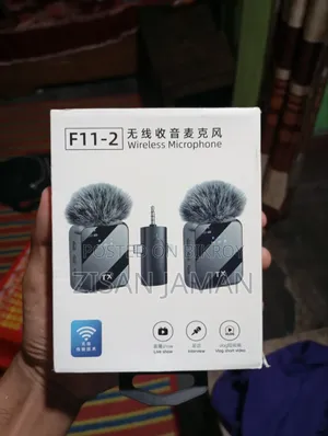 F11-2 Dual Wireless Microphone.
