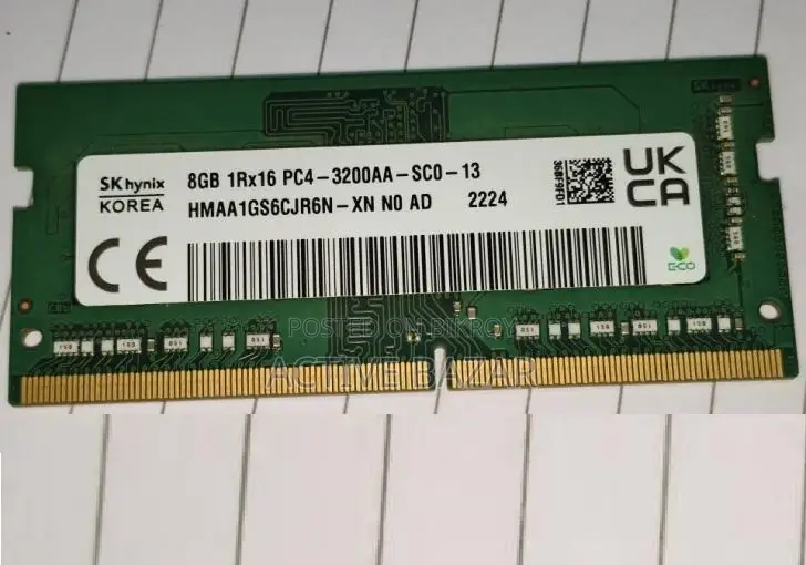 16GB 8GB Original Laptop RAM Available