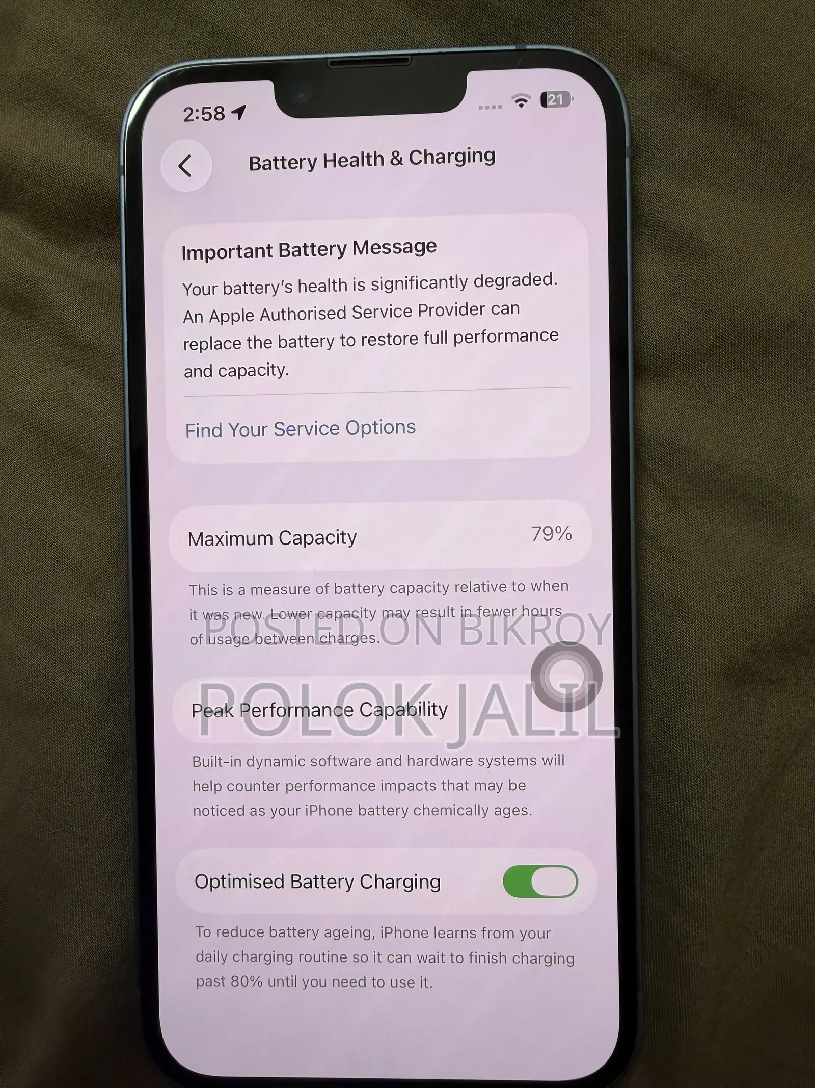 Apple iPhone 14 128 GB Purple