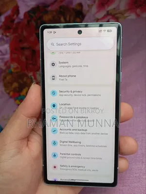 New Google Pixel 7a 128 GB White