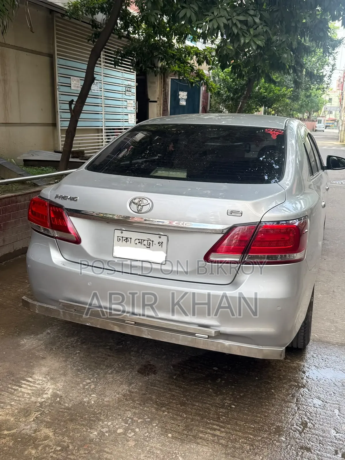 টয়োটা প্রমিও ২০১৭ সিলভার