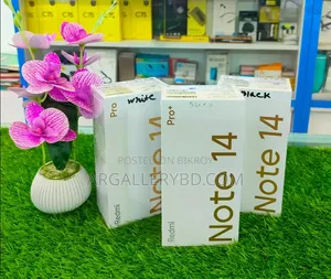 নতুন শাওমি রেডমি নোট ১৪ প্রো+ ২৫৬ জিবি কালো