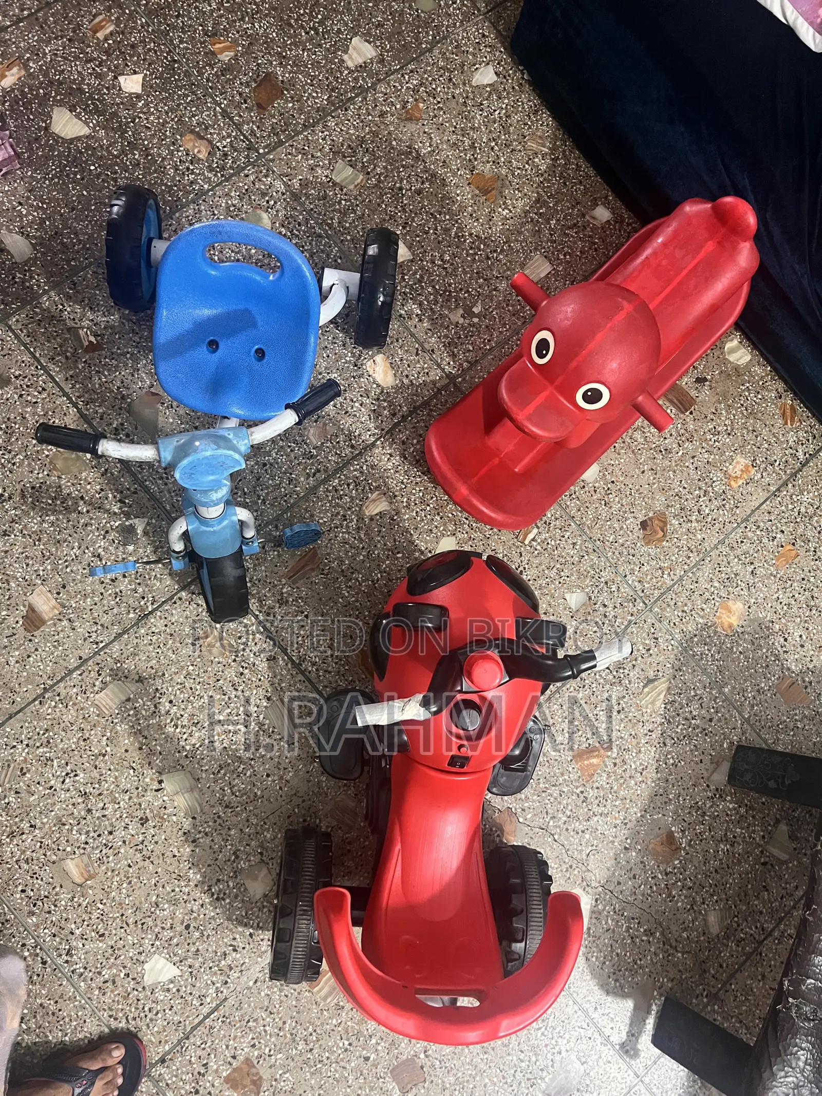 3 Baby Toys Up for Sale