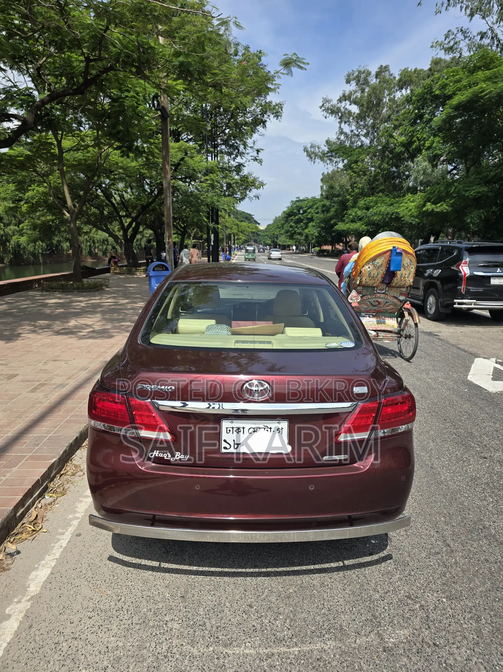 Toyota Premio 2019 Red
