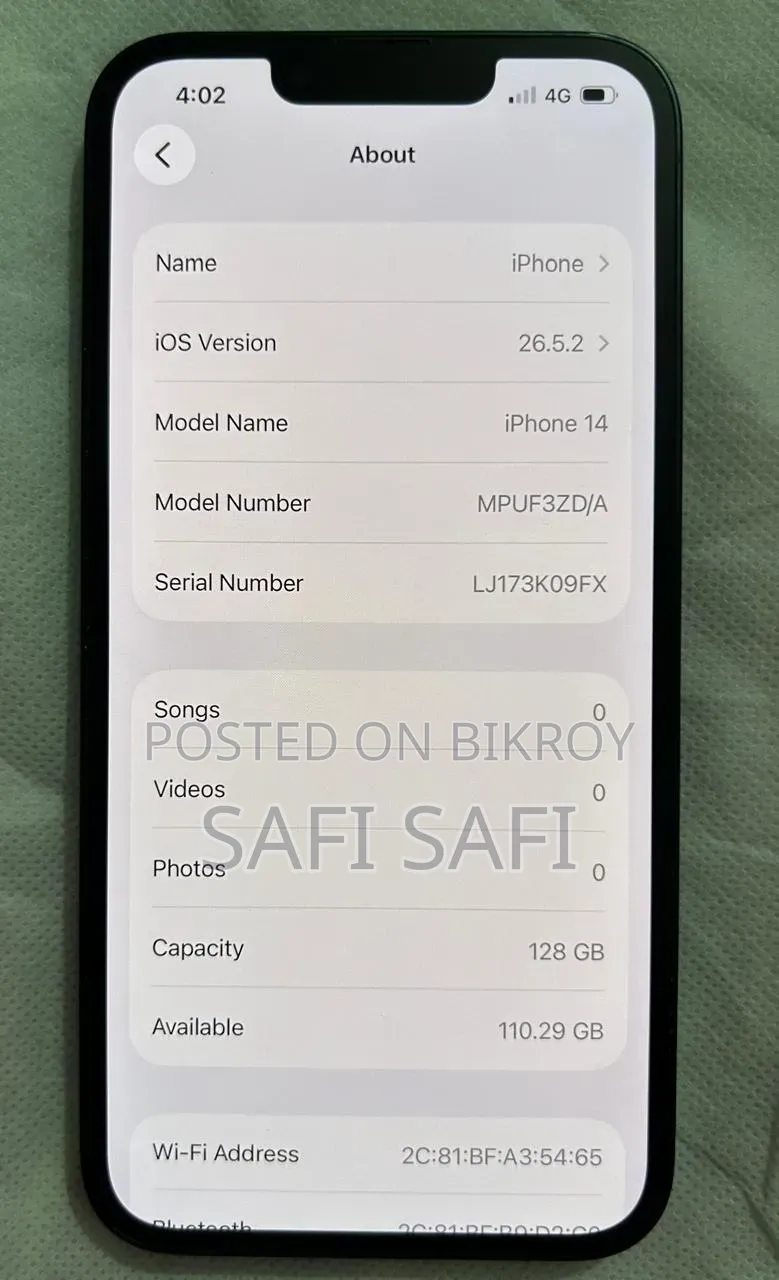 Apple iPhone 14 Pro 128 GB Blue