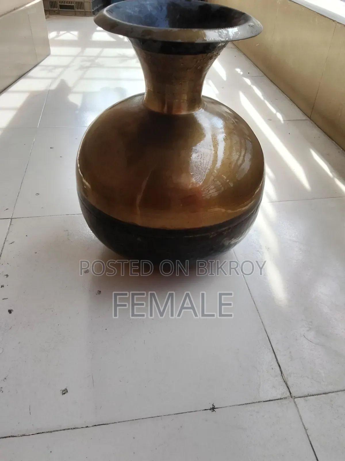 Brass Water Pitcher