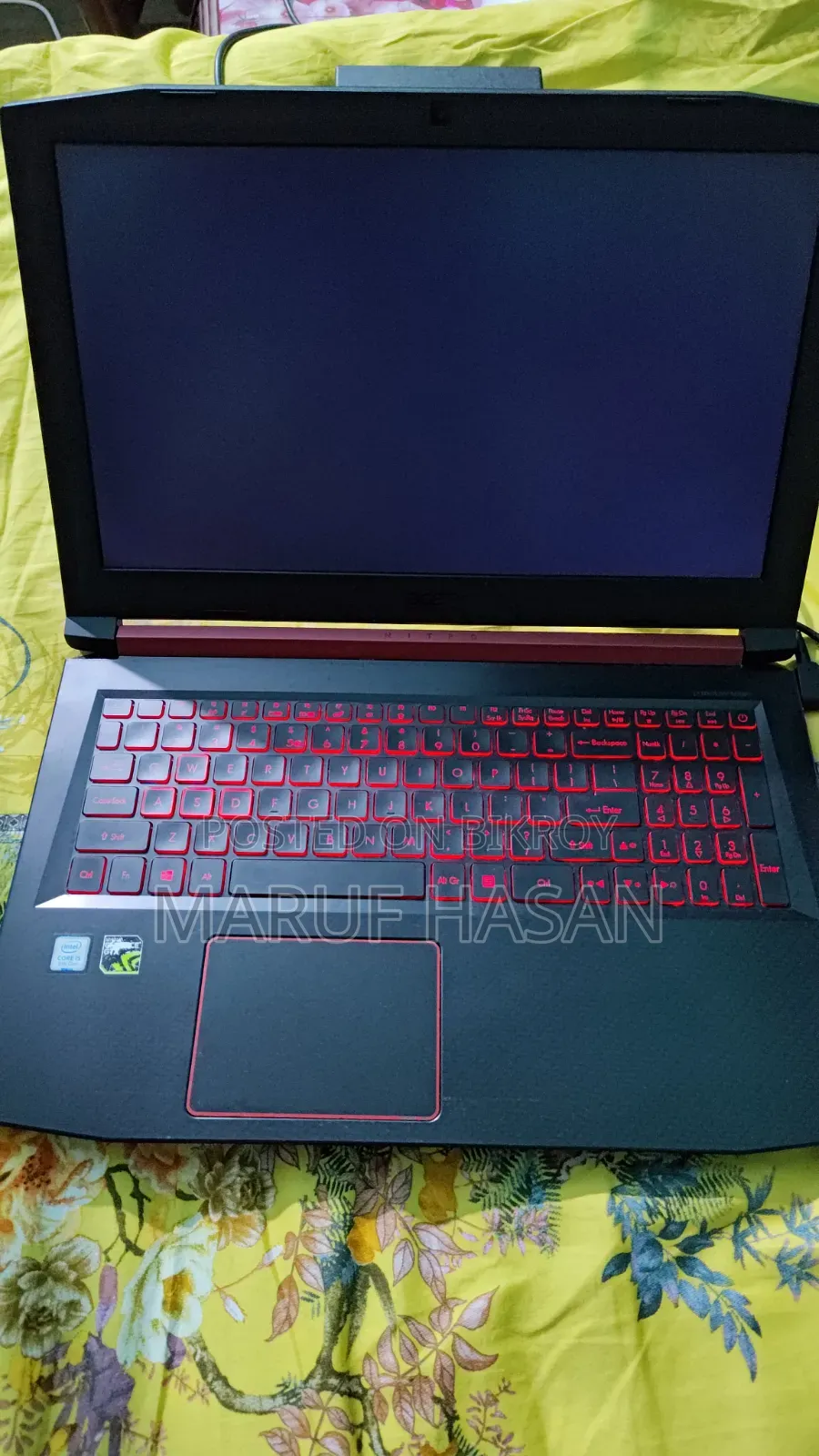 Laptop Acer Nitro 5 16GB Intel Core I5 SSD 128GB