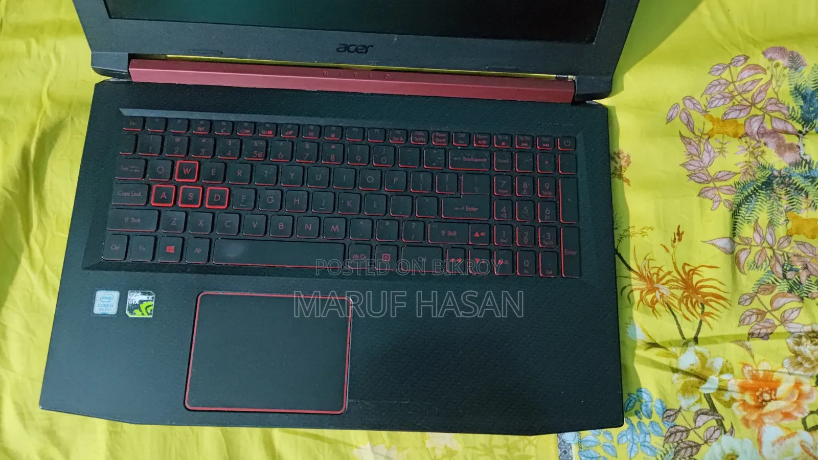 Laptop Acer Nitro 5 16GB Intel Core I5 SSD 128GB