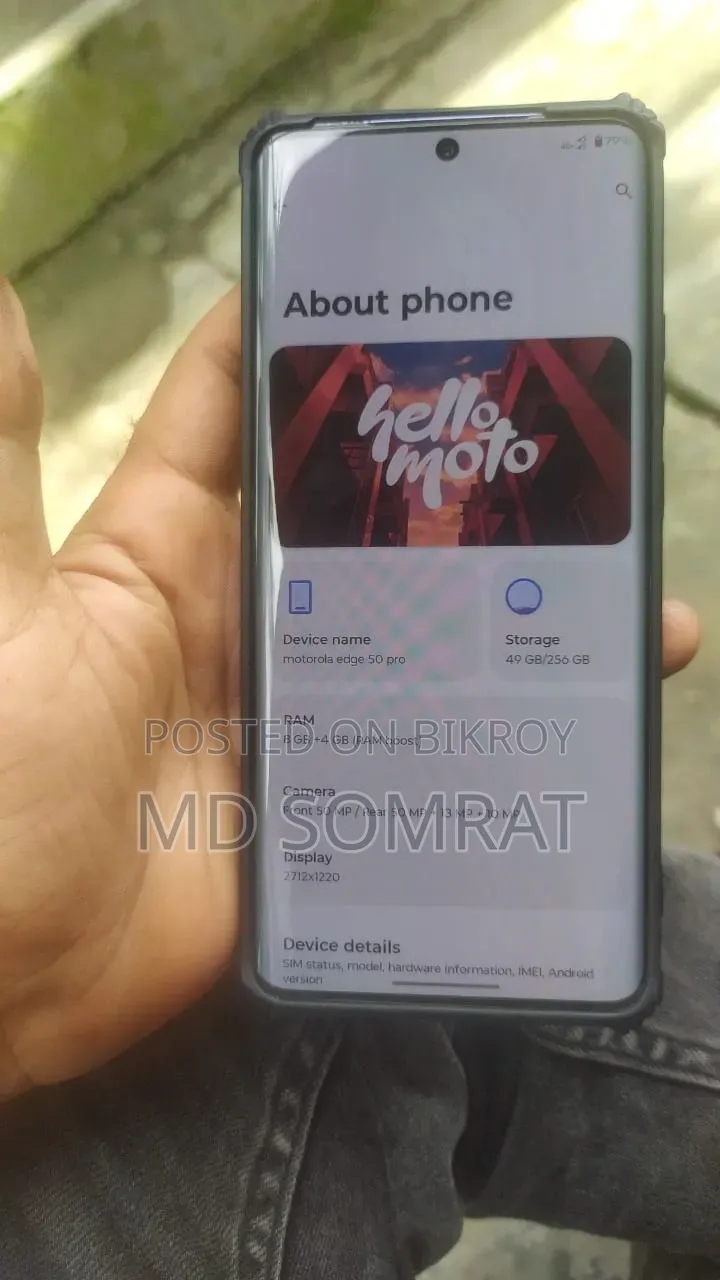 Motorola Edge 50 Pro 256 GB Gray