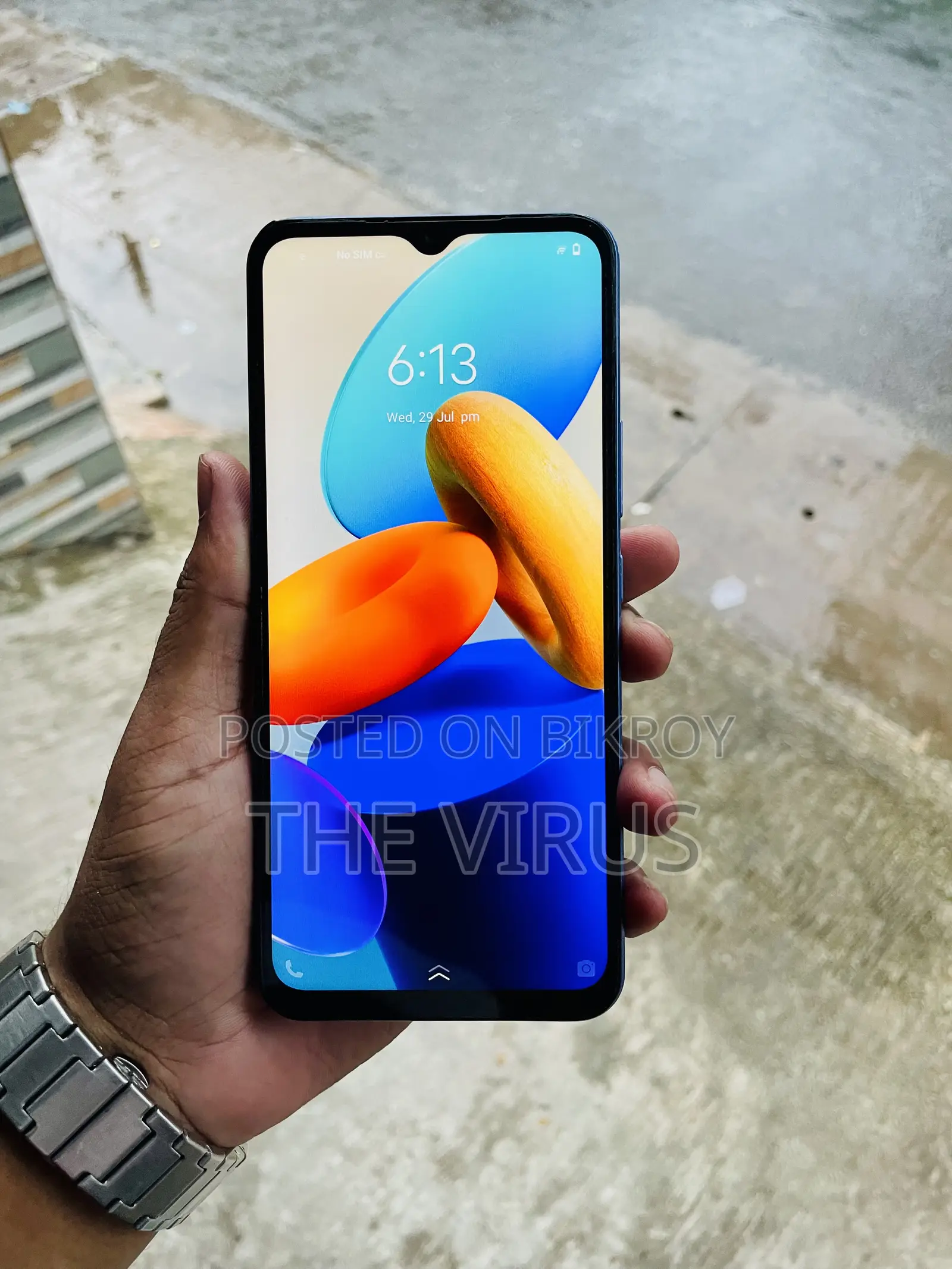 Vivo Y02 32 GB Blue