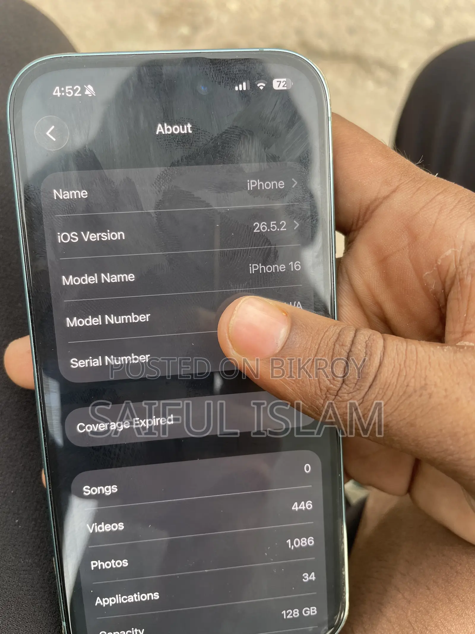 Apple iPhone 16 128 GB
