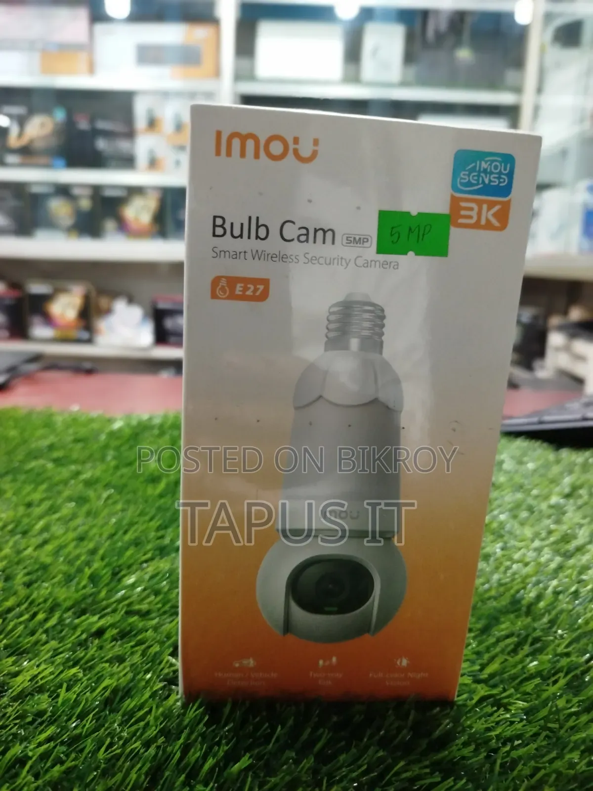IP Bulb Wi-Fi Camera 5MP