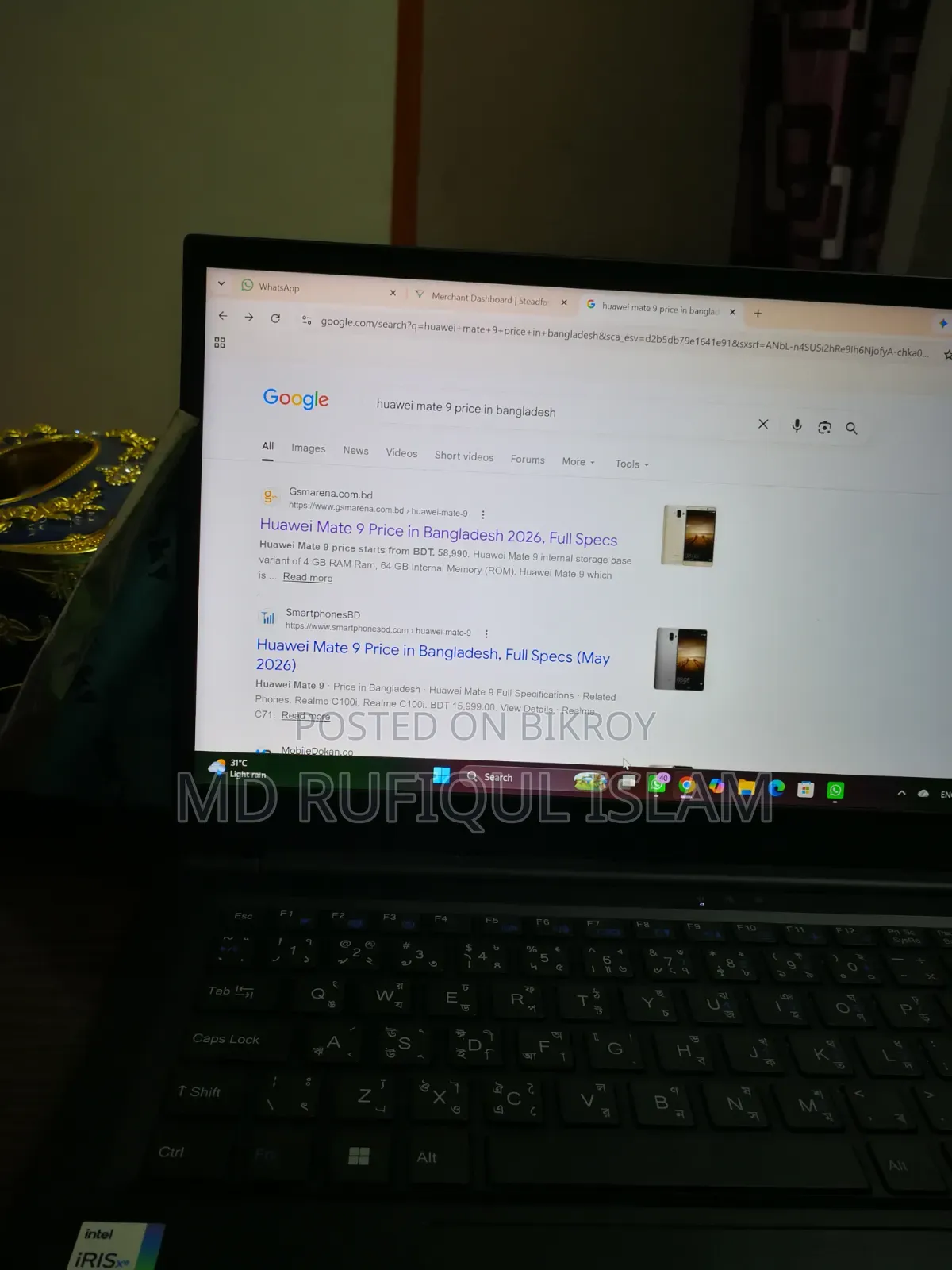 New Laptop 8GB Intel Core i5 SSD 512GB
