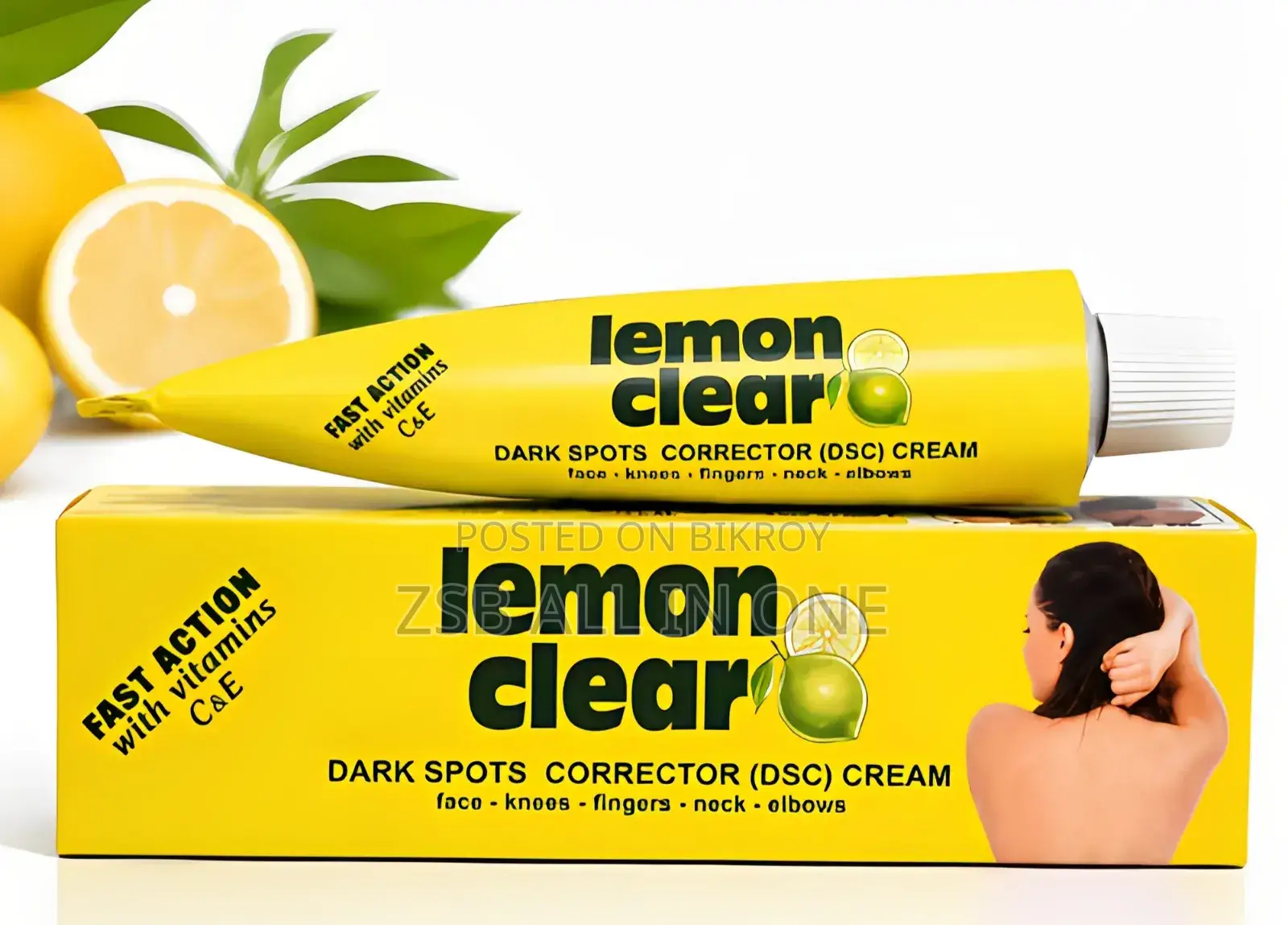 Esapharma Lemon Clear Dark Spots Corrector Cream With Vitamin C