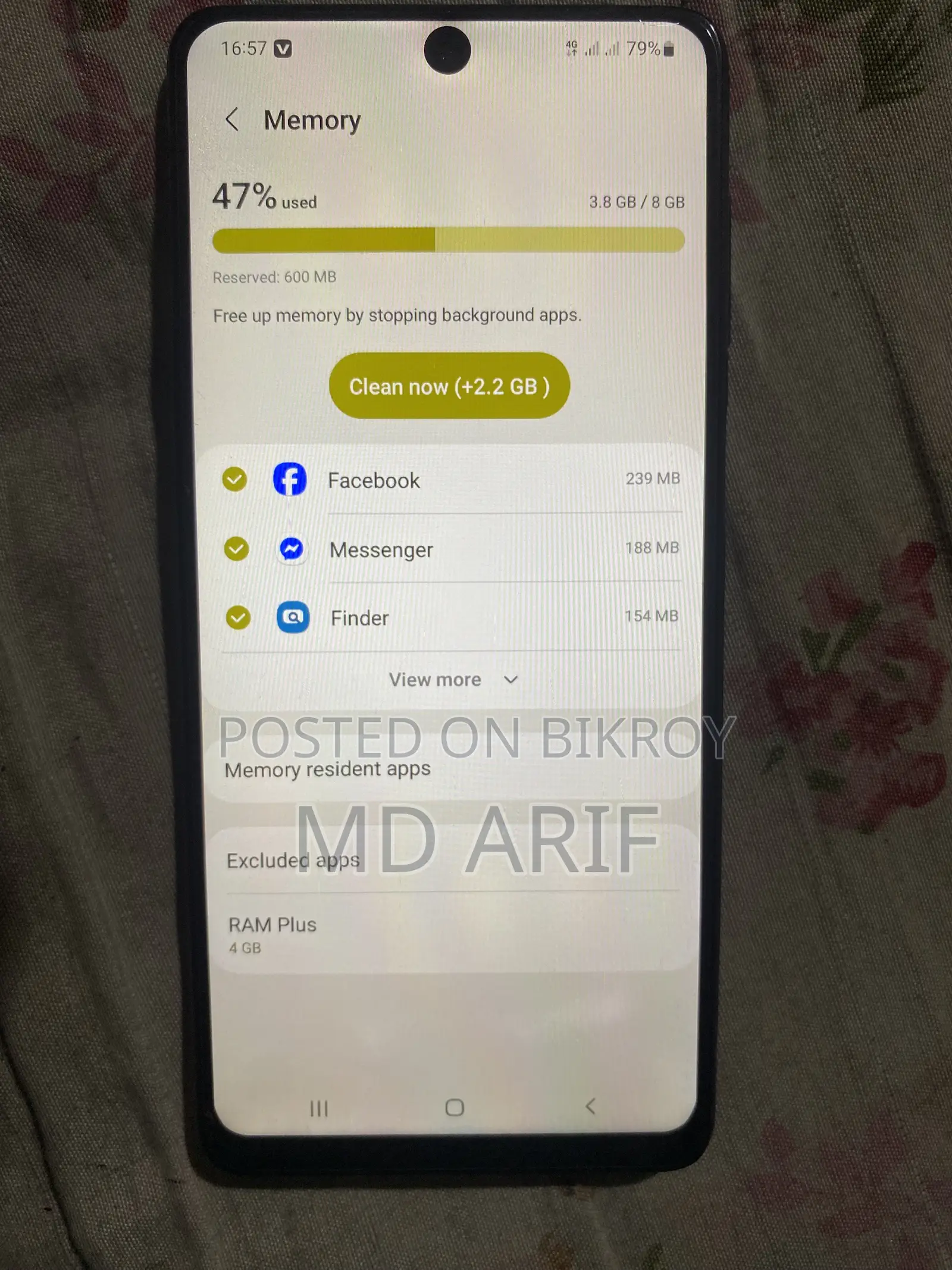Samsung Galaxy M51 128 GB Blue