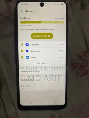 Samsung Galaxy M51 128 GB Blue