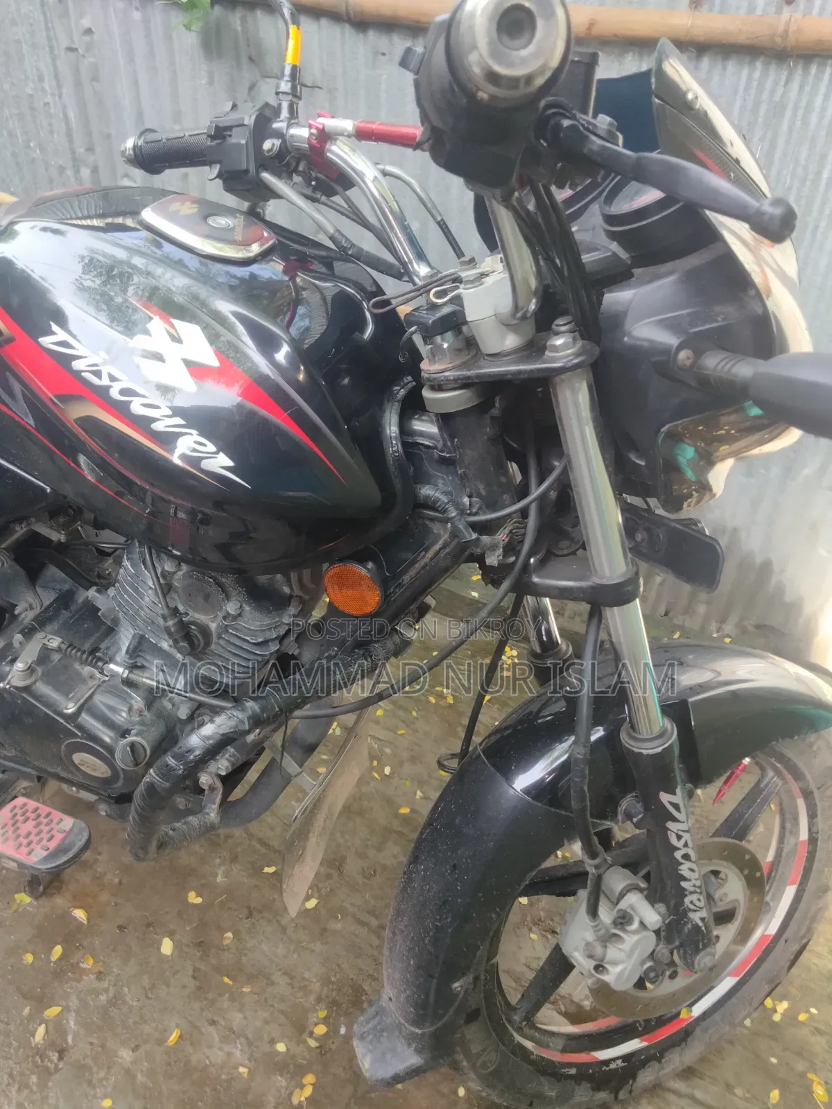 Bajaj Discover 135 2010 Black