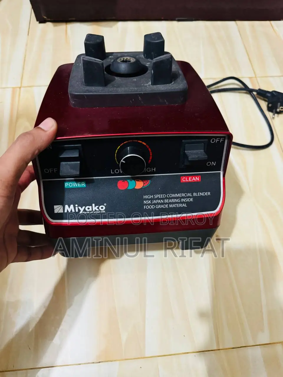 Miyako BL-039 Samurai Blender 2L 2200W - Like New