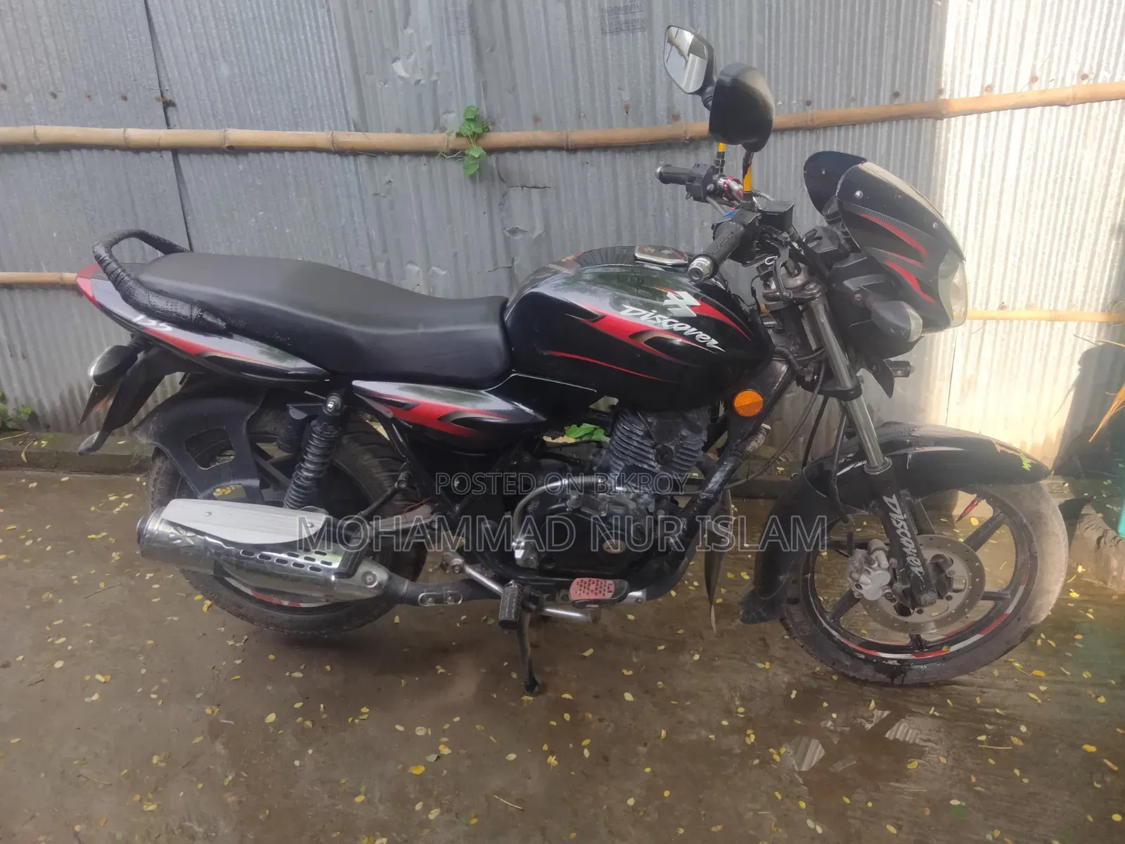 Bajaj Discover 135 2010 Black