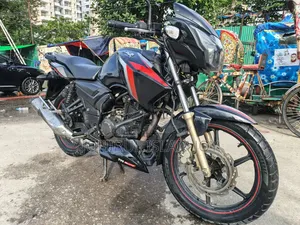TVS Apache RTR 160 2V 2019 Black