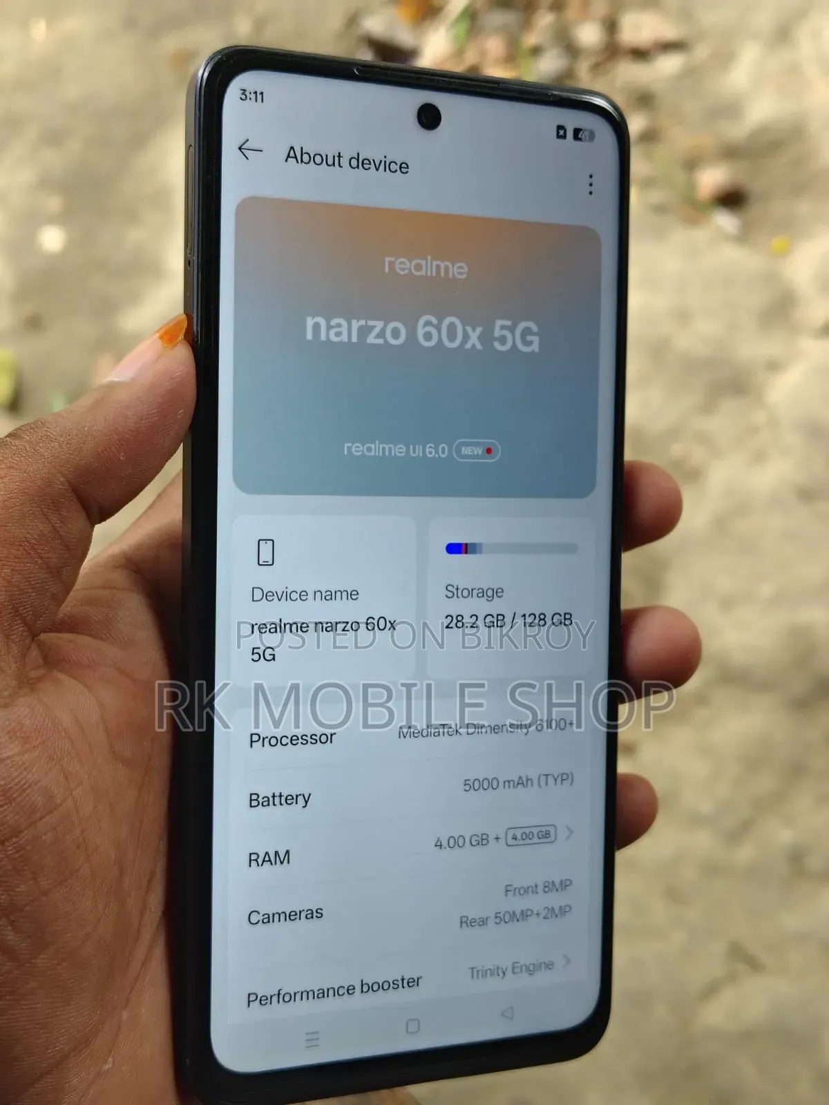 Realme 64 GB Black