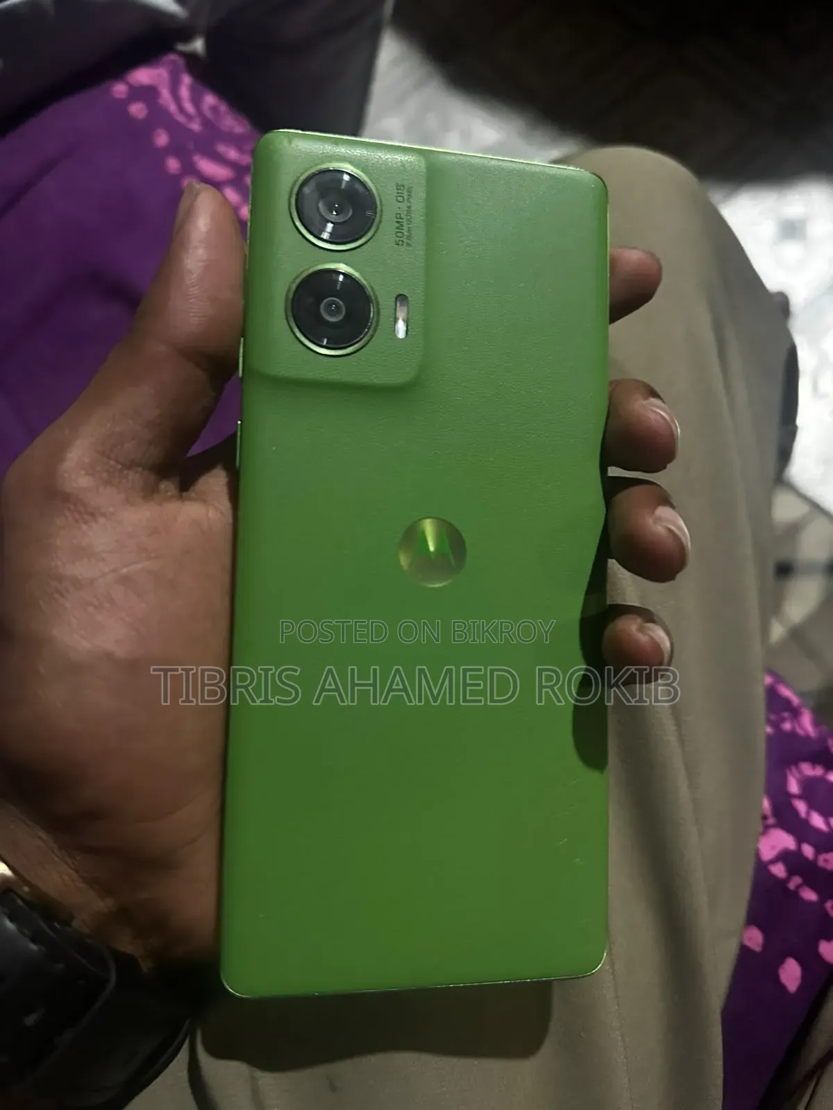 মোটোলোরা এজ ৫০ ফিউশন ১২৮ জিবি সবুজ