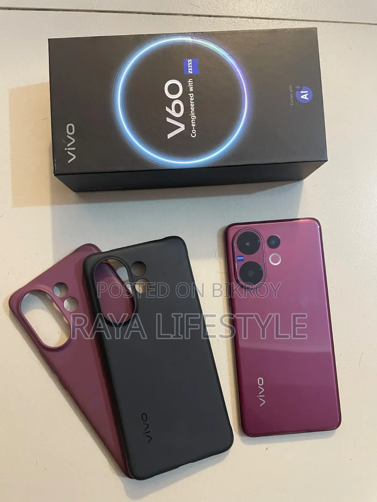 New Vivo V60 256 GB Purple