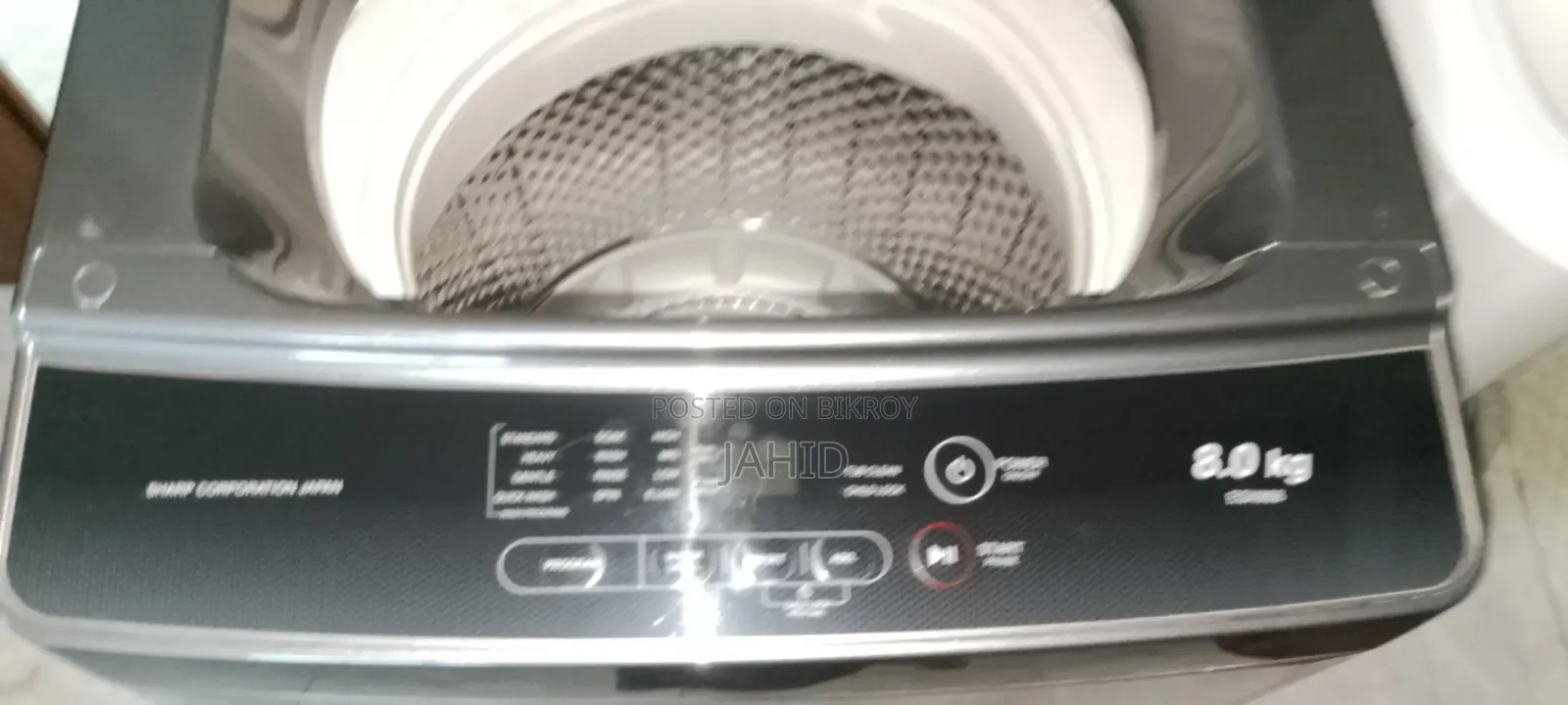 Sharp ES-X858 8.0 KG Fully Automatic Top Load Washing Machine