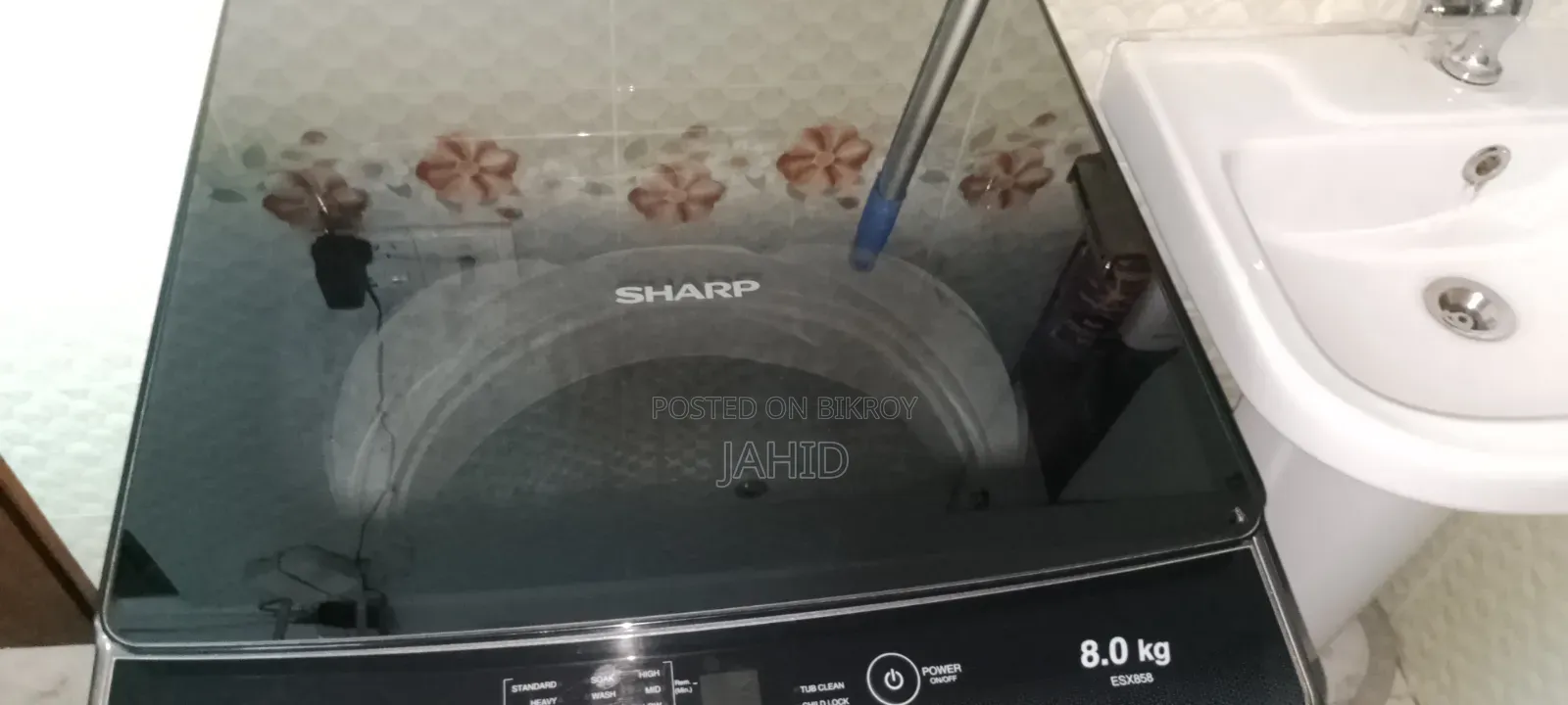 Sharp ES-X858 8.0 KG Fully Automatic Top Load Washing Machine