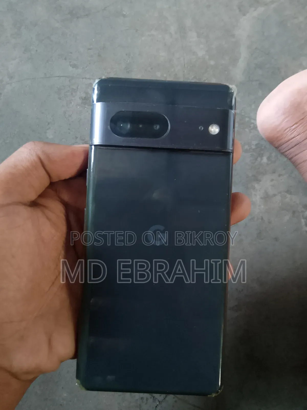 গুগল পিক্সেল ৭ ১২৮ জিবি ব্ল্যাক