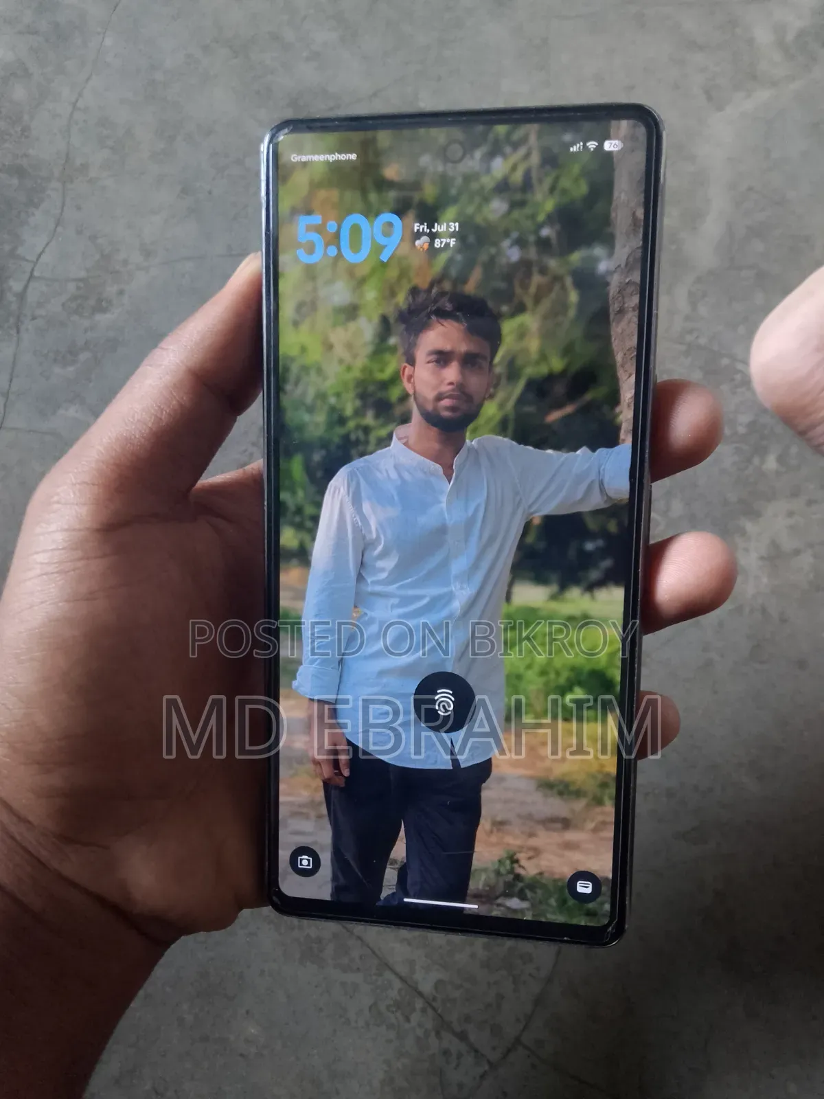 গুগল পিক্সেল ৭ ১২৮ জিবি ব্ল্যাক