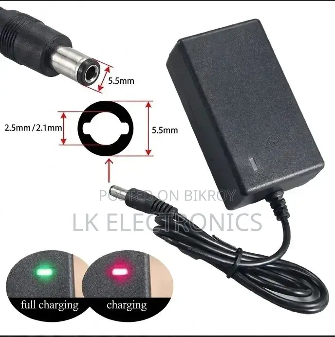 12.6V 2A Lithium Battery Charger With DC Plug (szYB-12620)