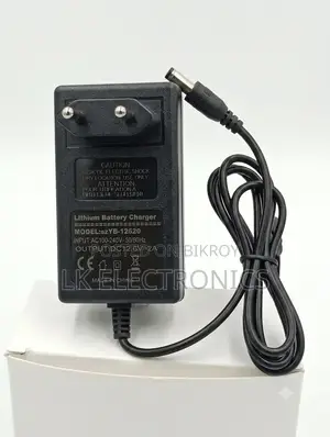 12.6V 2A Lithium Battery Charger With DC Plug (szYB-12620)